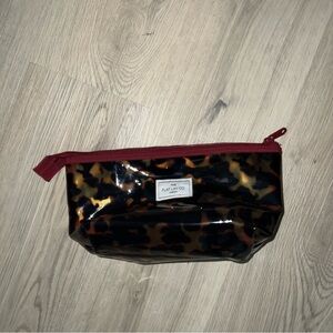 The Flat Lay Co x ASOS Tortoise Shell Makeup Pouch Cosmetic Bag Zip Travel Case